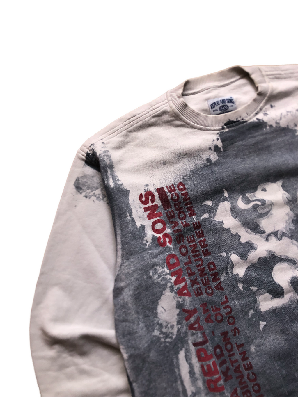 Replay & Sons – Sudadera Vintage – Talla XL