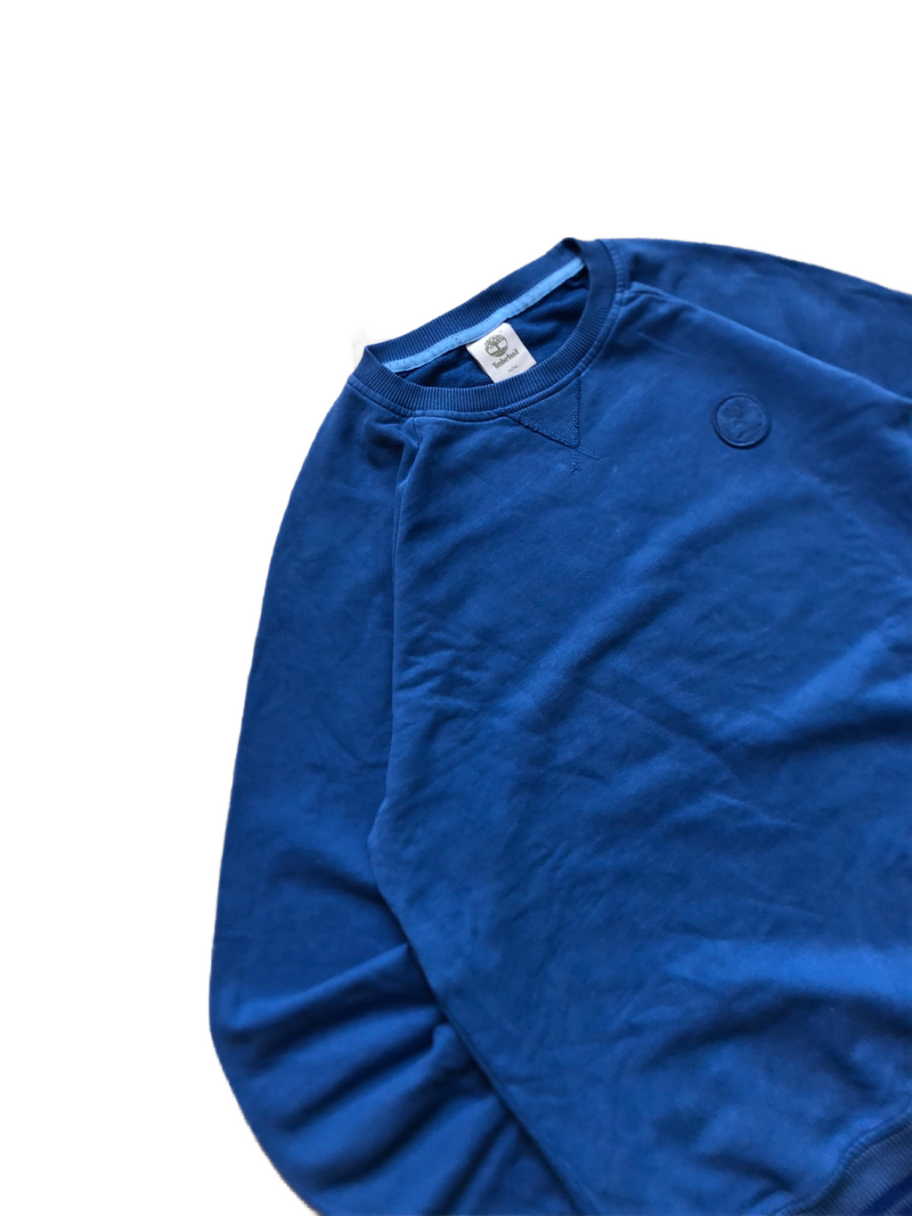 Timberland – Sudadera Azul Vintage – Talla M