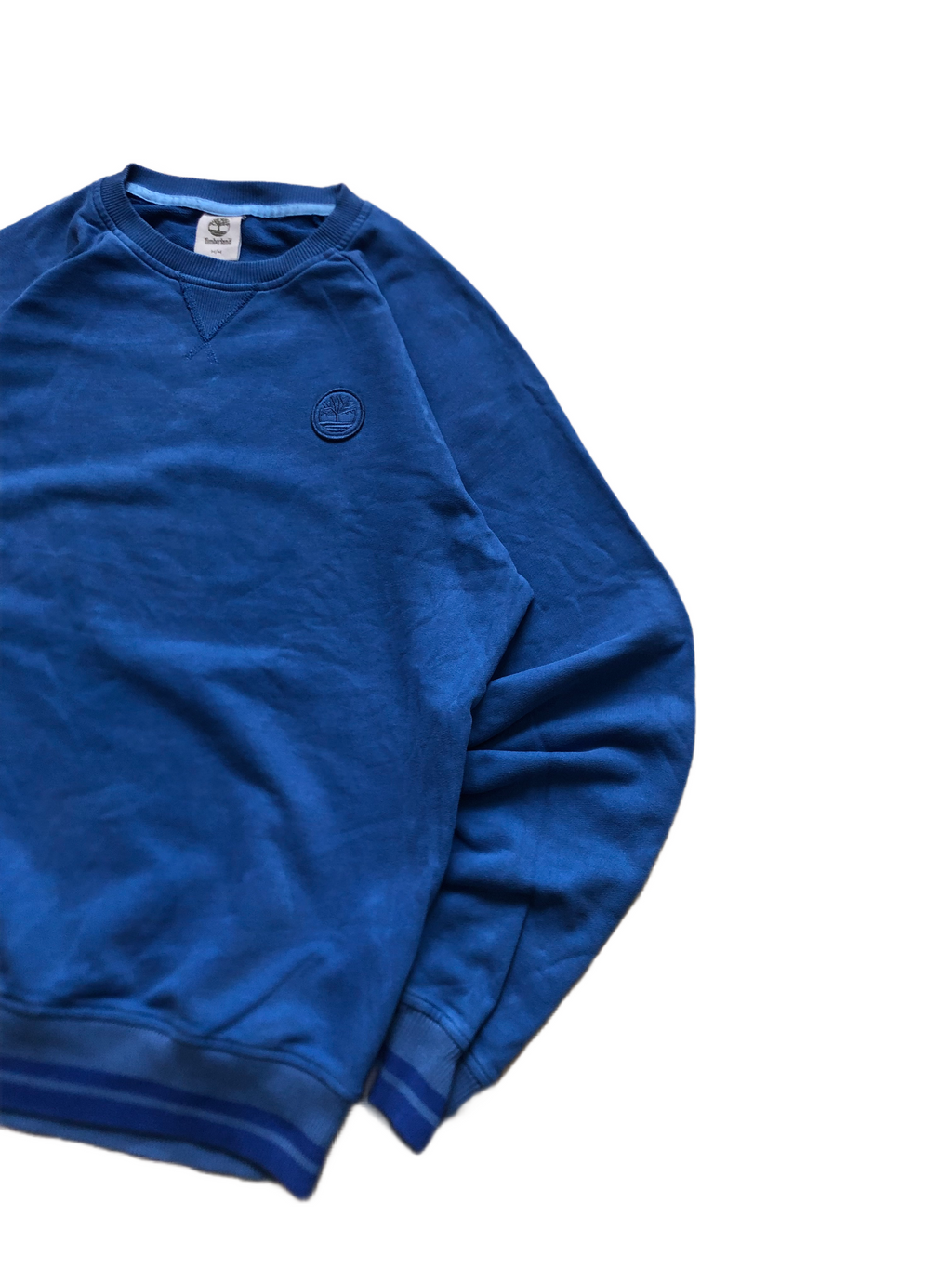 Timberland – Sudadera Azul Vintage – Talla M