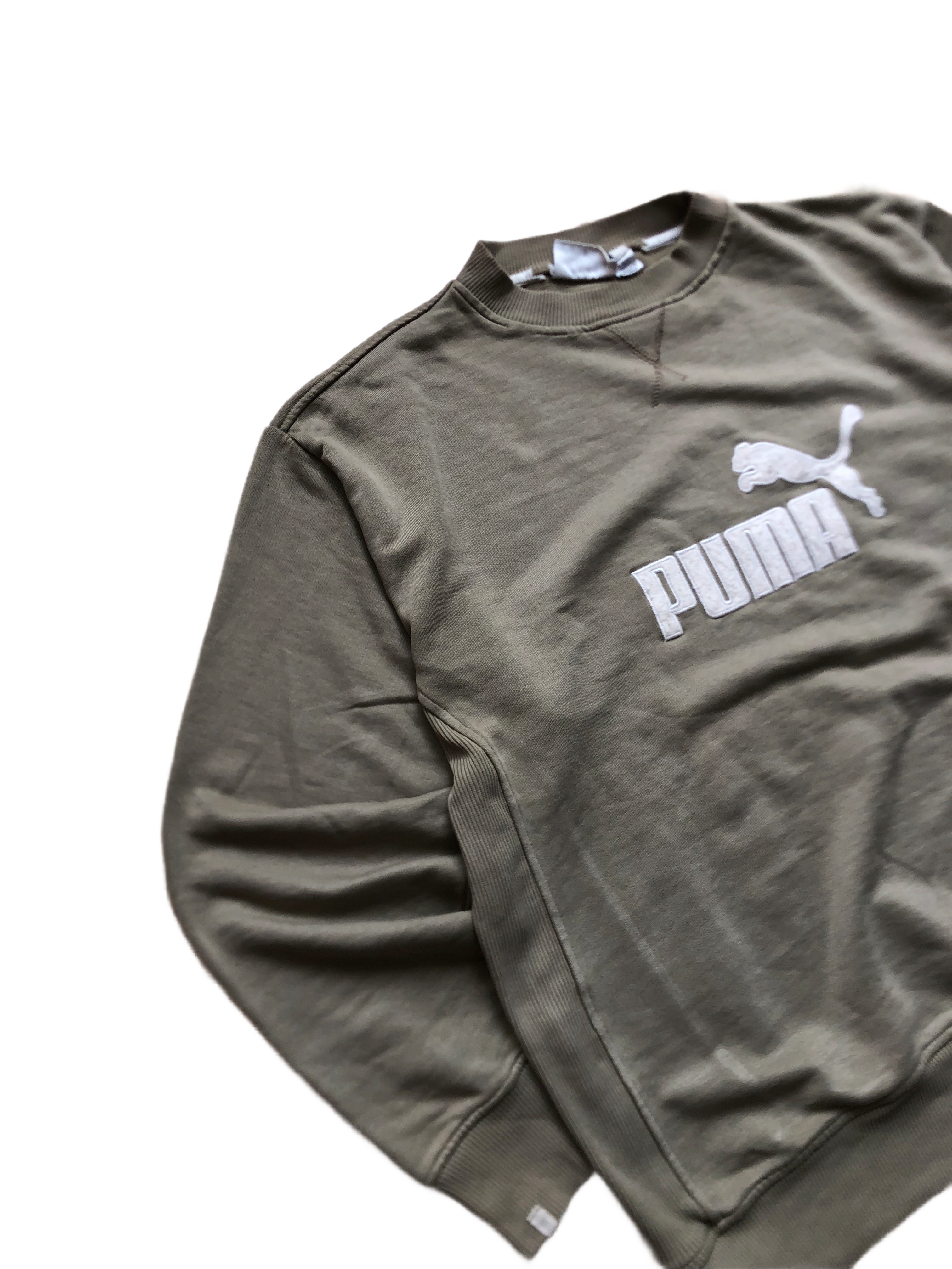 Puma – Sudadera Marrón Vintage – Talla XL