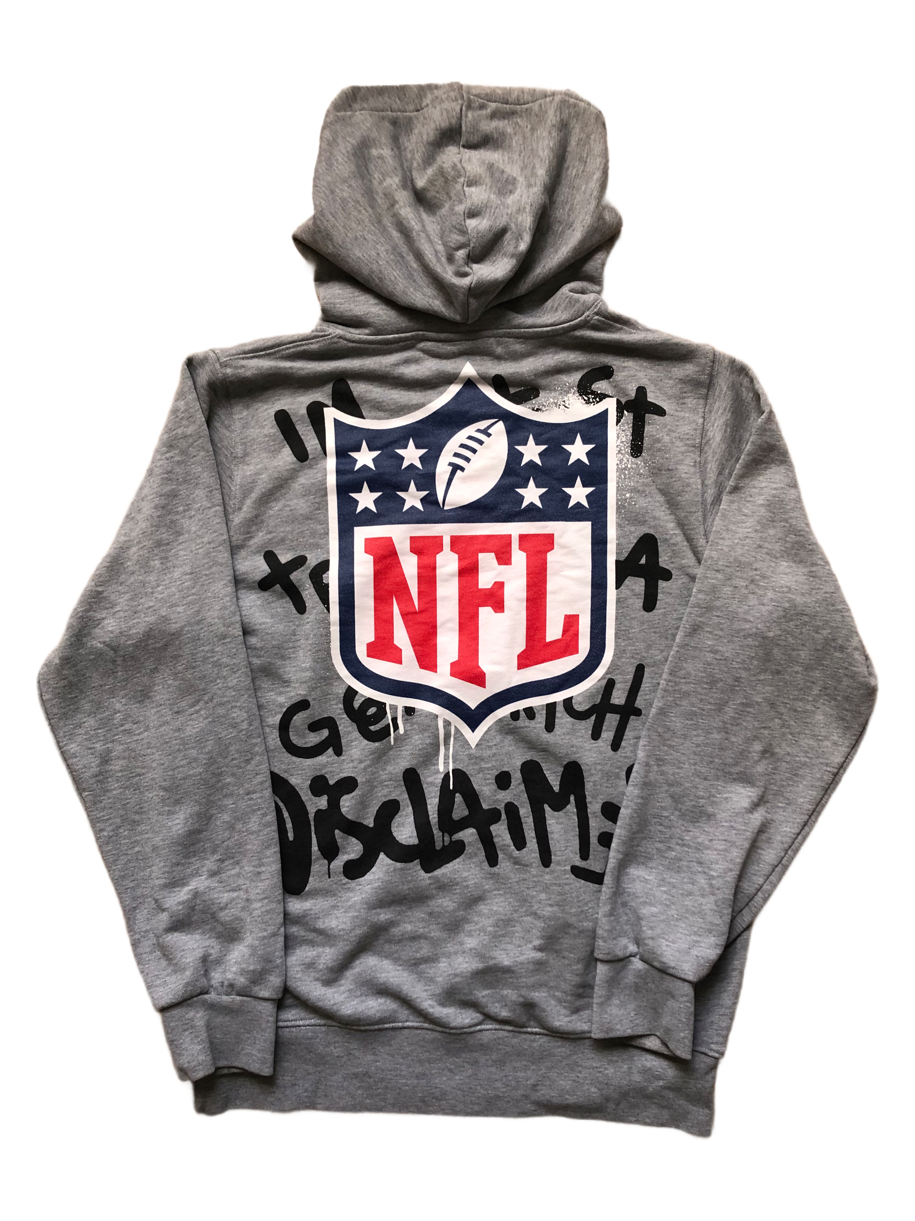 NFL Disclaimer – Sudadera Vintage – Talla XL