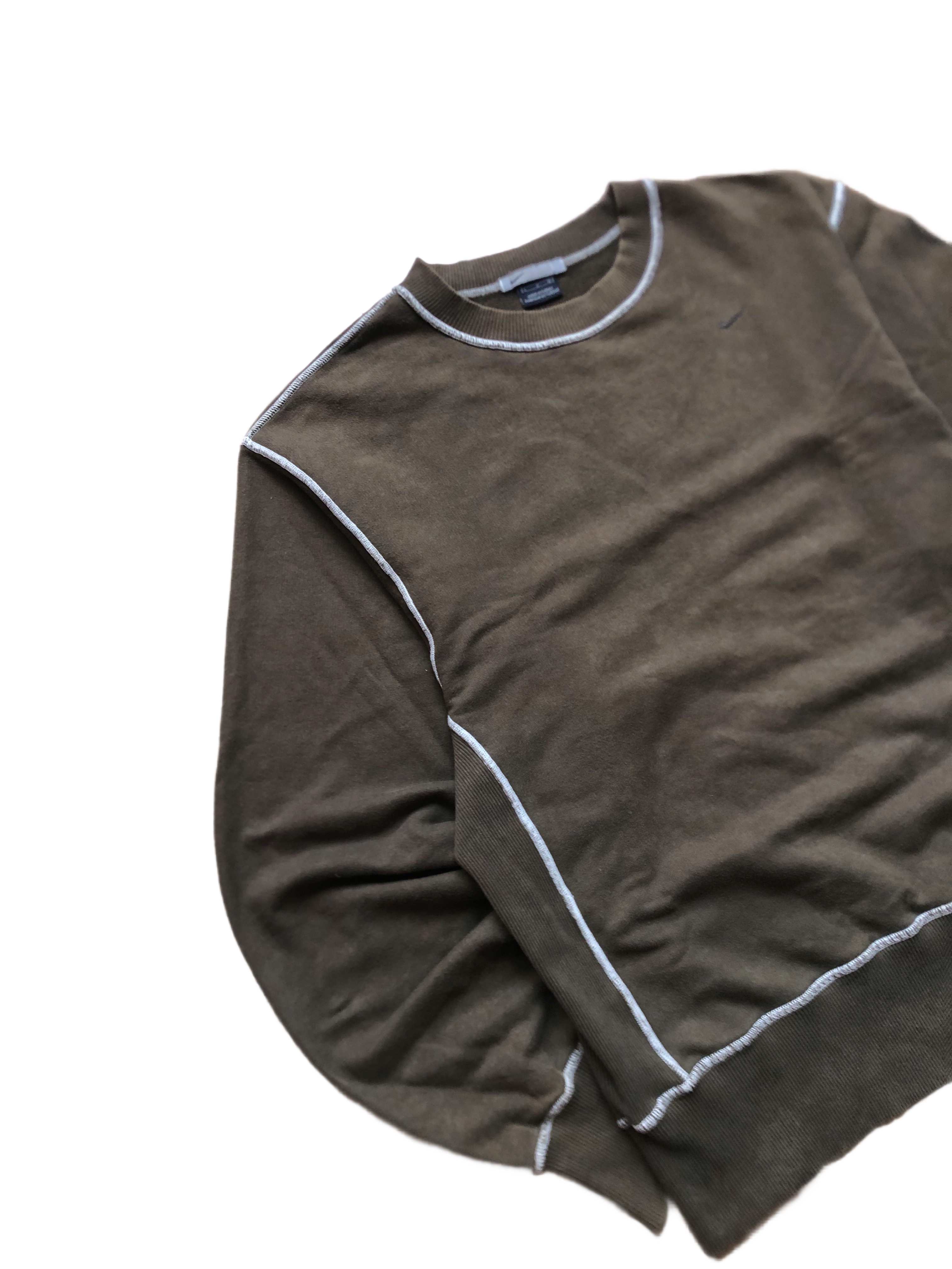 Nike – Sudadera Verde Vintage – Talla L