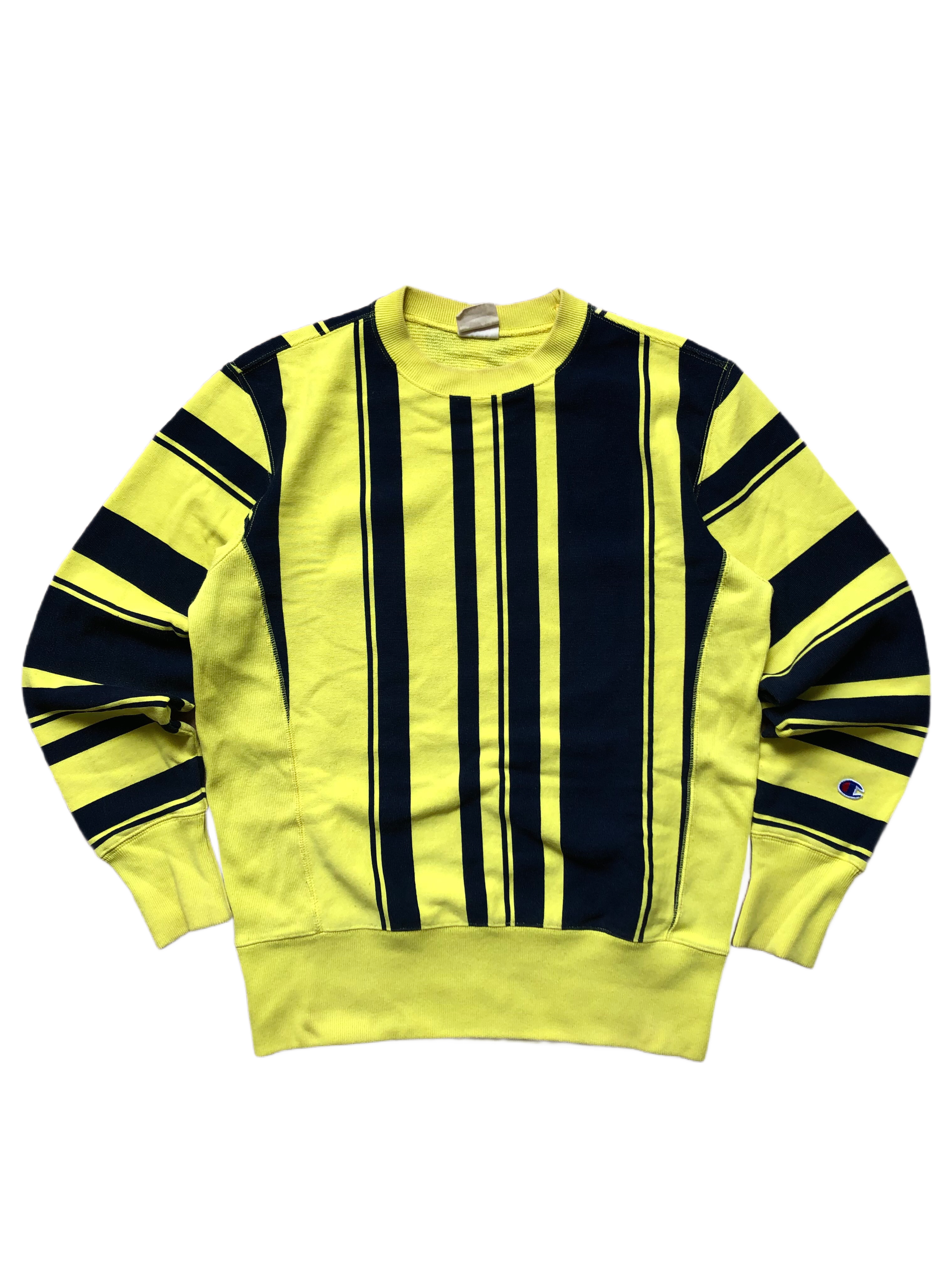 Champion – Sudadera Amarilla Vintage – Talla M