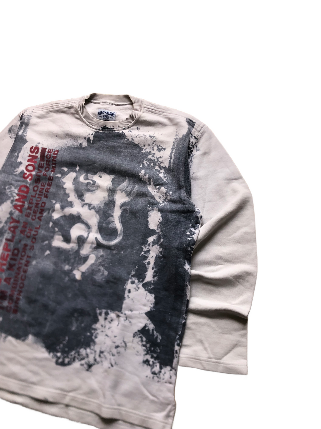 Replay & Sons – Sudadera Vintage – Talla XL