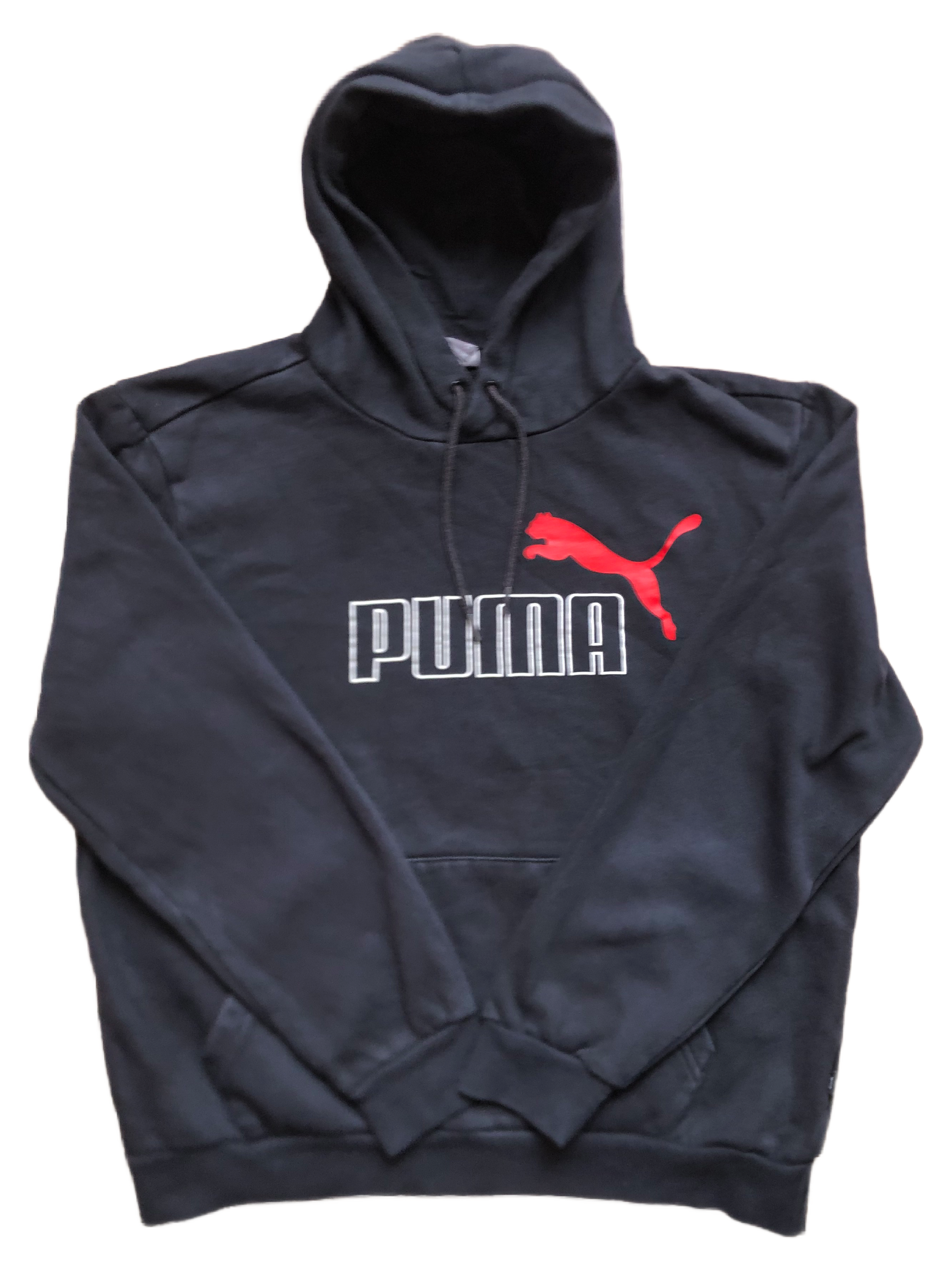 Puma – Sudadera Negra Vintage – Talla M