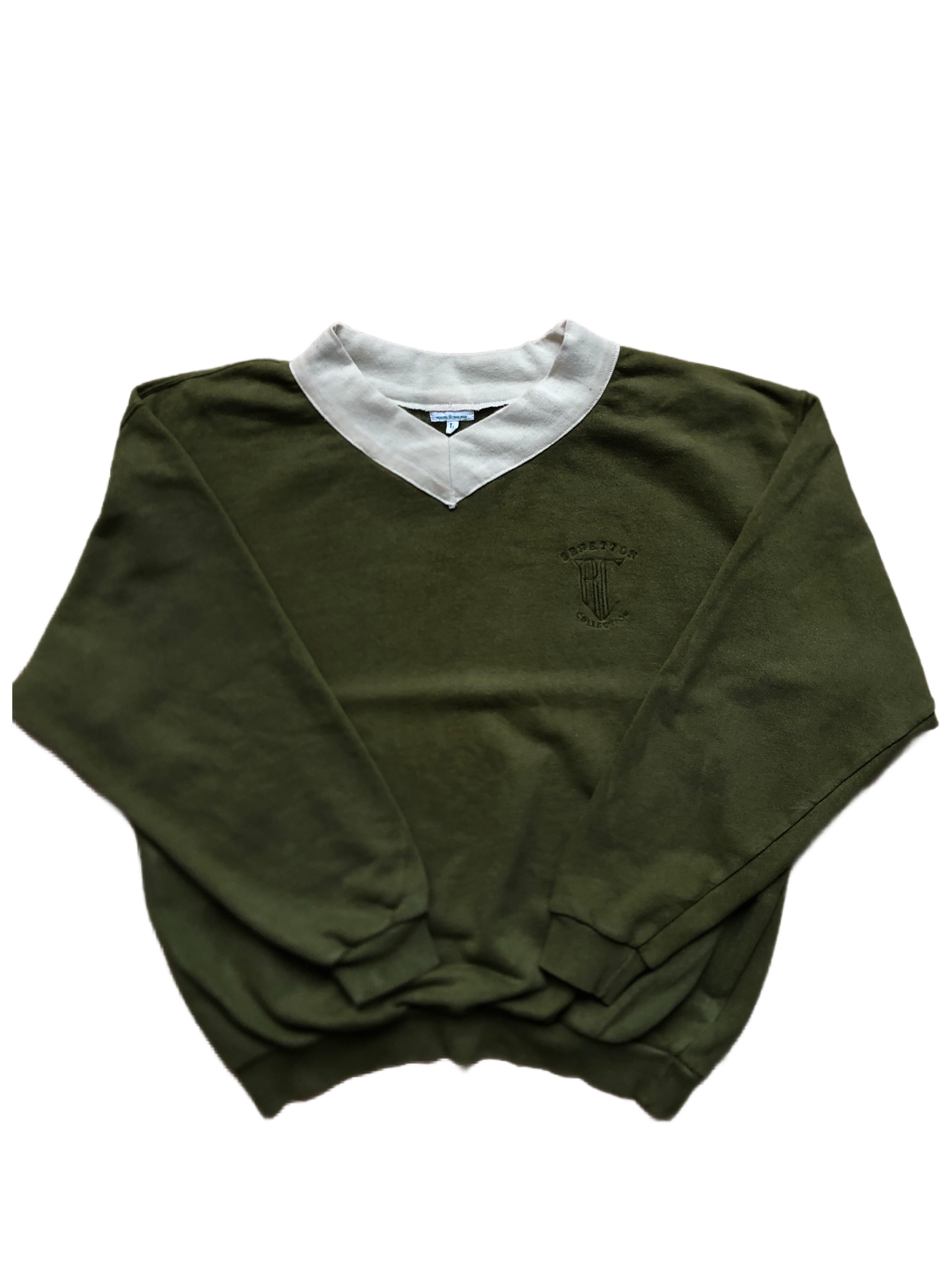 United Colors of Benetton – Sudadera Vintage – Talla L