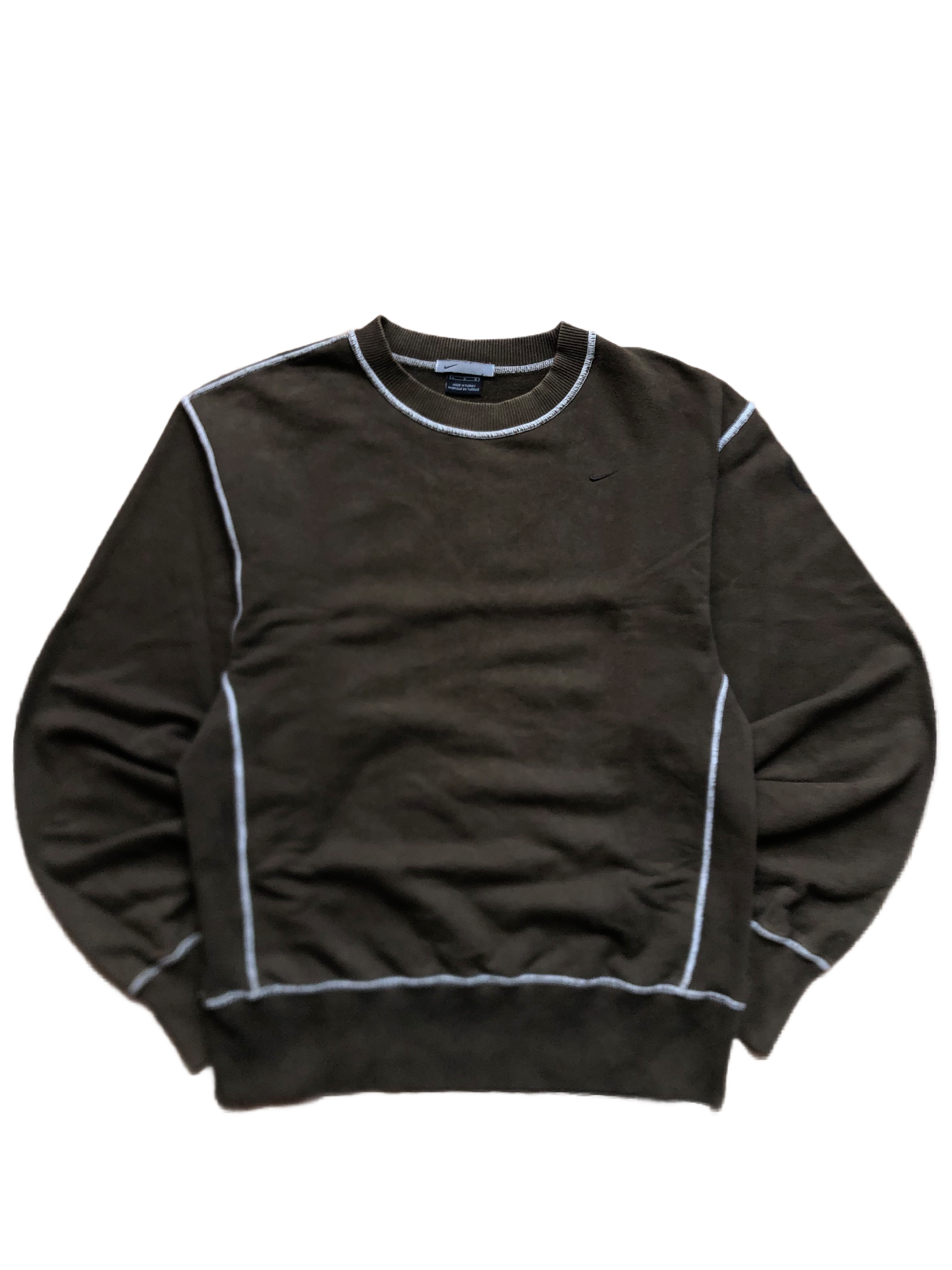 Nike – Sudadera Verde Vintage – Talla L