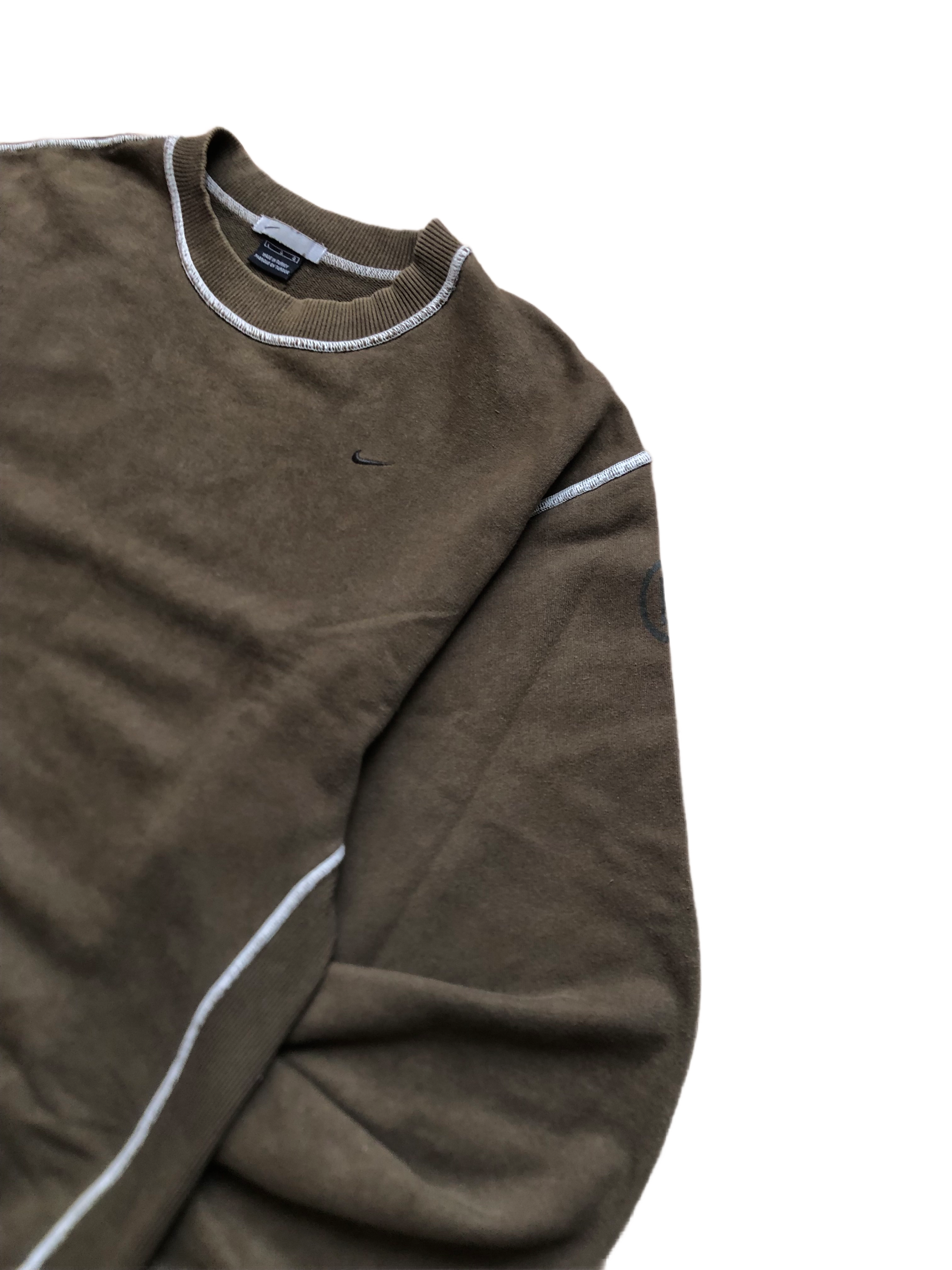 Nike – Sudadera Verde Vintage – Talla L