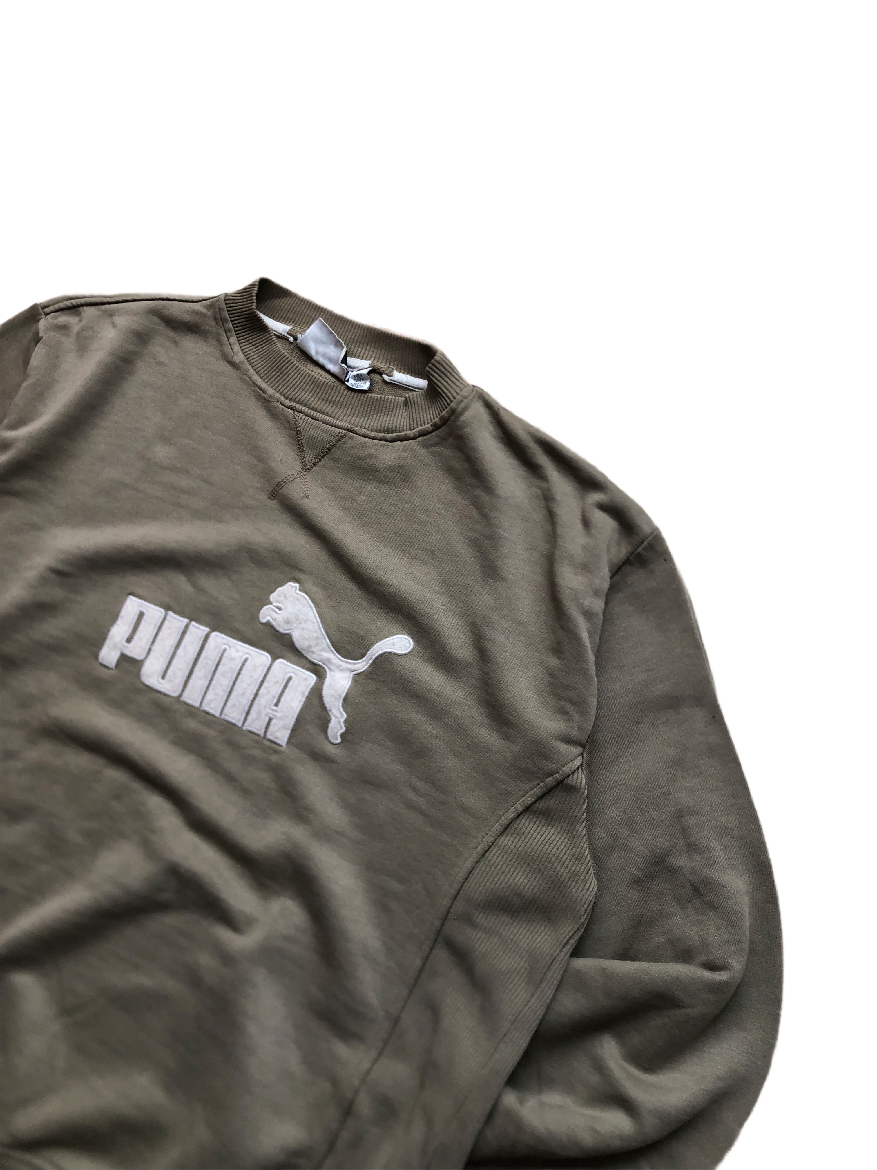 Puma – Sudadera Marrón Vintage – Talla XL