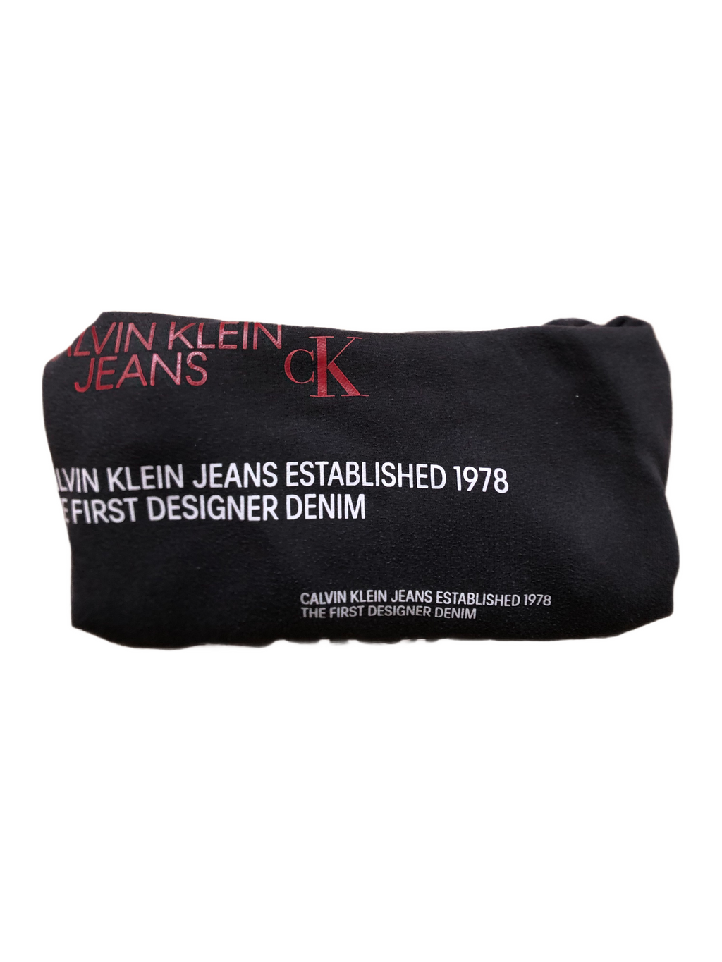 Calvin Klein – Sudadera Negra Vintage – Talla L