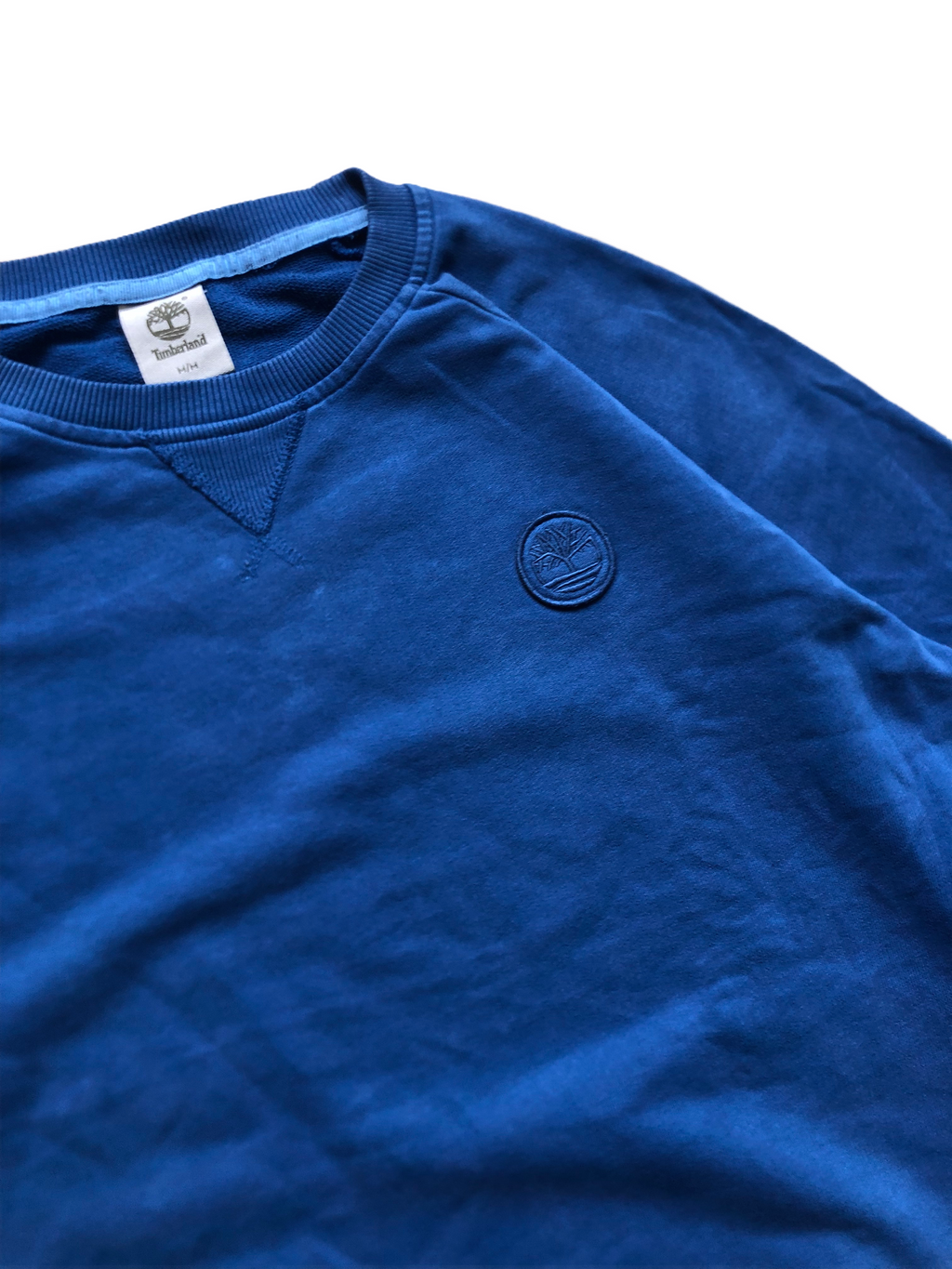Timberland – Sudadera Azul Vintage – Talla M