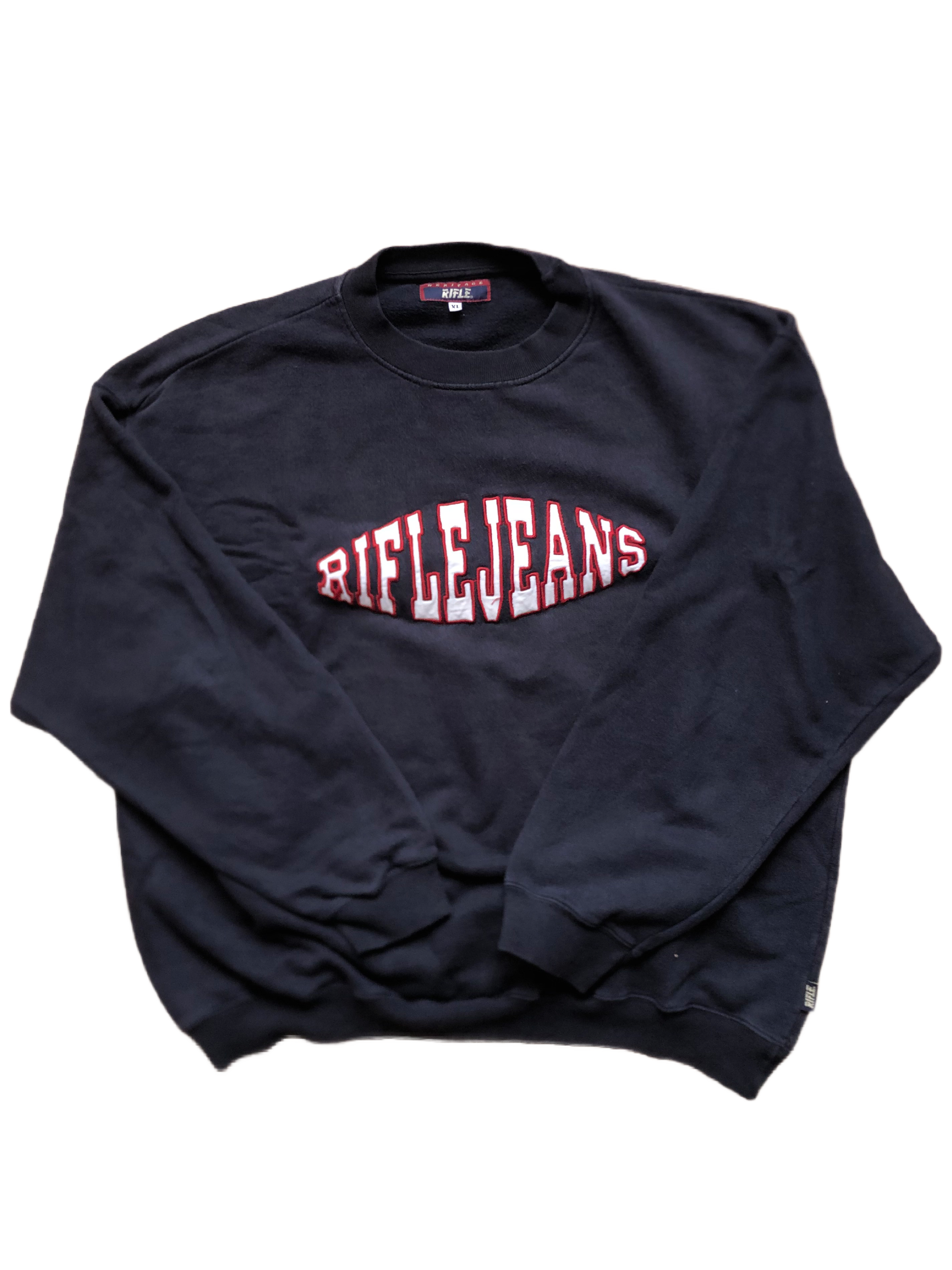 Rifle Jeans Heritage – Sudadera Vintage – Talla XL