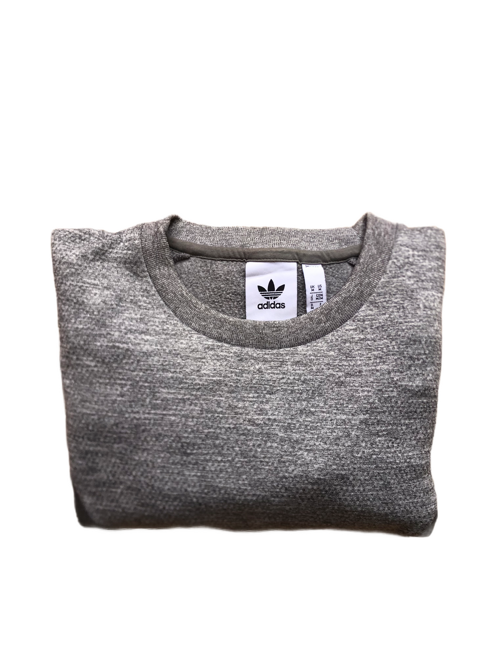 Adidas – Sudadera Gris Vintage – Talla M